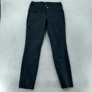 Kuhl Horizn Cargo Pants Womens 6‎ Regular Black Ripstop Hiking Utility Skinny